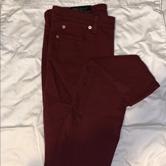 Gap Maroon Jean Leggings - Picture 3 of 3